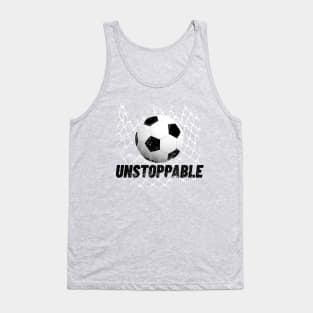 Unstoppable - soccer champion Tank Top